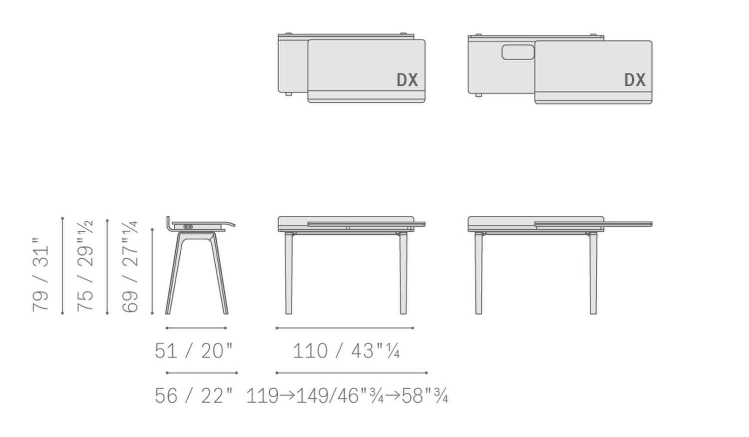 Stampa 01 iren freestanding desk 5661701