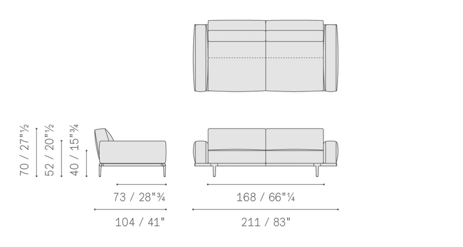 02 let it be 2 seater sofa low arms 5614211 02 let it be 2 seater sofa low arms 5614211