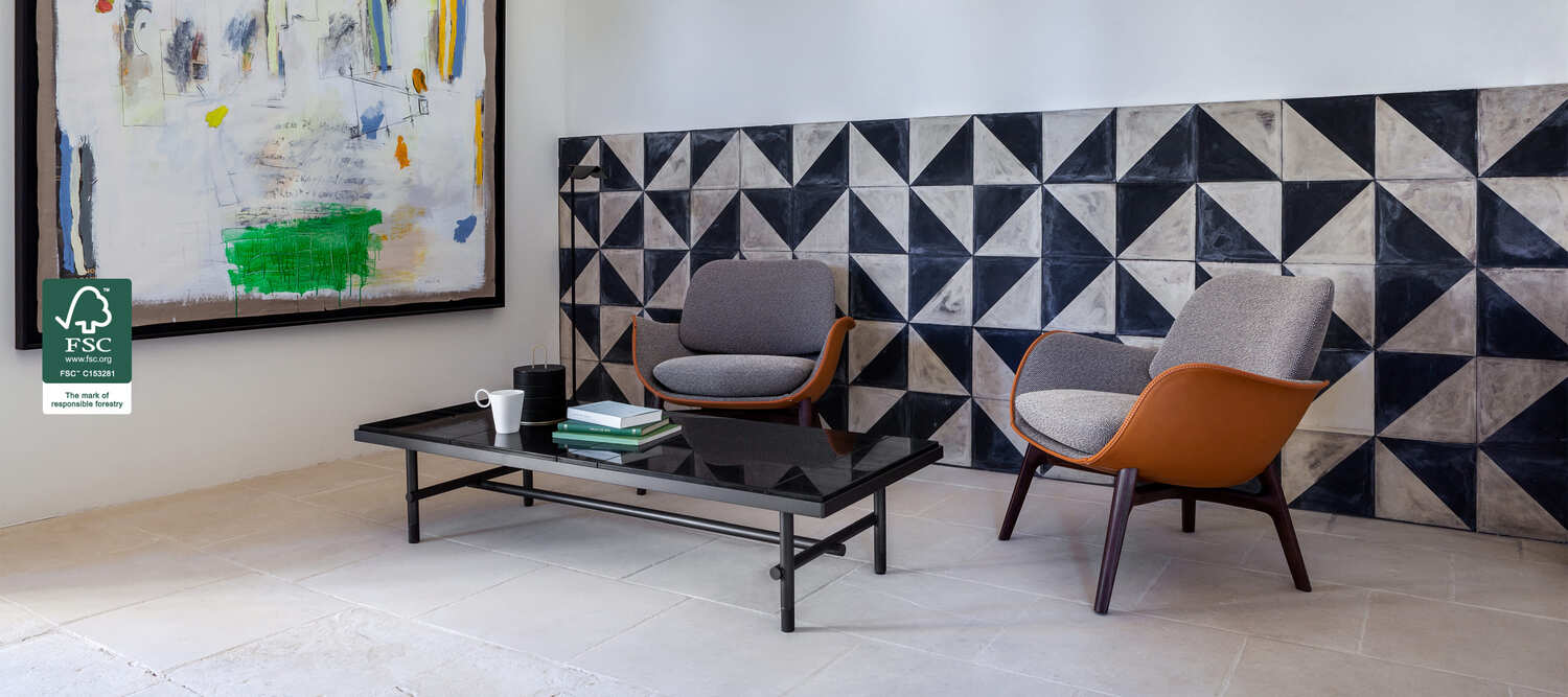 Martha | Armchair Leather Armchair handcrafted by Poltrona Frau